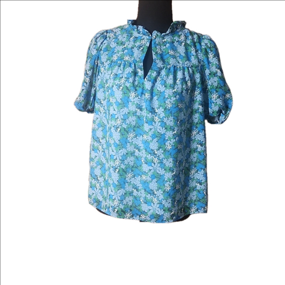 J. Crew floral top, size XS